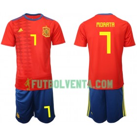 Camiseta de fútbol España MORATA 7 Niño 1ª equipación 2019